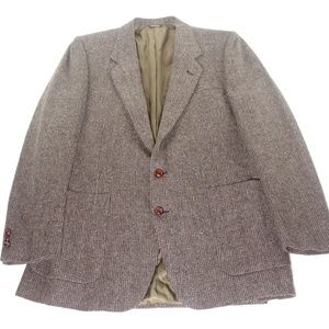 Moda Tallia Craeazoni Wool Tweed Herringbone Suit